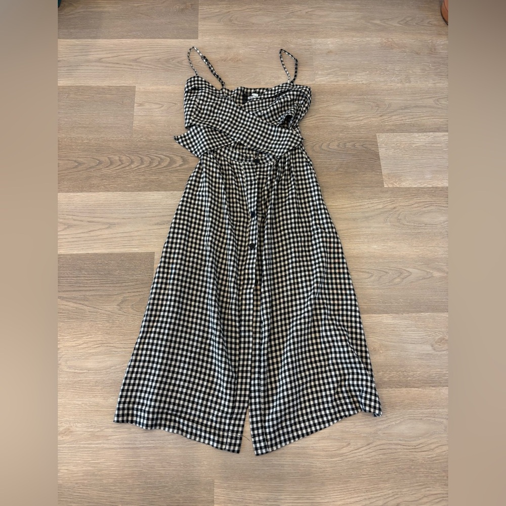 REFORMATION CHECKERED DRESS‎